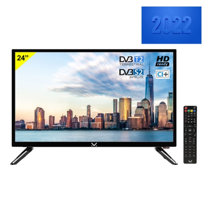 New Majestic TVD 224 S2 LED V1 61 cm (24") Full HD Black