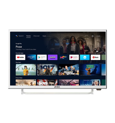 SABA SA24S56A11 Fernseher 61 cm (24") HD Smart-TV WLAN Silber