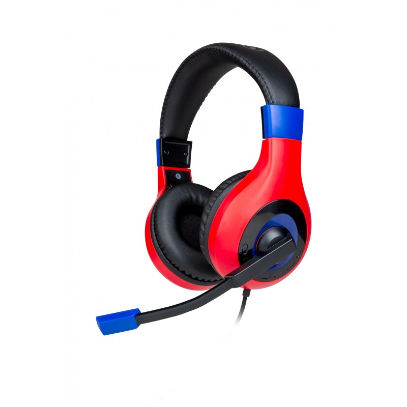 Bigben Interactive Wired Stereo Gaming Headset V1 Kopfhörer Kabelgebunden Kopfband Schwarz, Blau, Rot