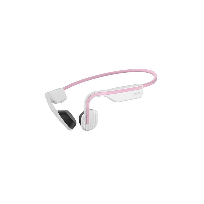 Shokz OpenMove Cuffie Con cavo e senza cavo A clip Musica e Chiamate USB tipo-C Bluetooth Rosa