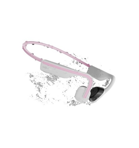 Shokz OpenMove Auriculares Inalámbrico y alámbrico gancho de oreja Llamadas Música USB Tipo C Bluetooth Rosa