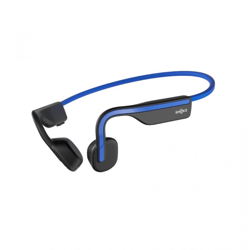 Shokz OpenMove Headphones Wireless Ear-hook Calls Music USB Type-C Bluetooth Blue