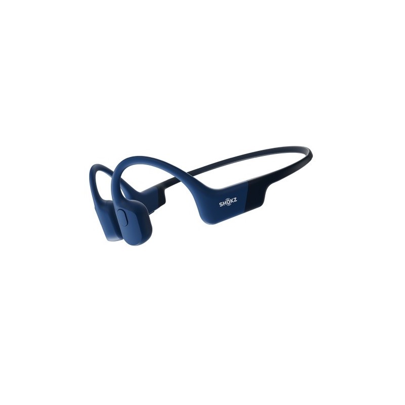 Shokz OPENRUN Kopfhörer Kabellos Nackenband Sport Bluetooth Blau