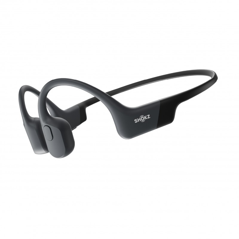 Shokz OpenRun Kopfhörer Kabellos Nackenband Sport Bluetooth Schwarz