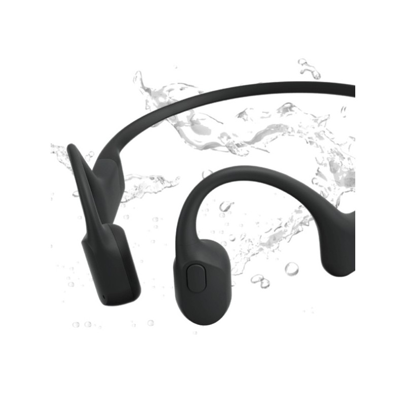 Shokz OpenRun Kopfhörer Kabellos Nackenband Sport Bluetooth Schwarz