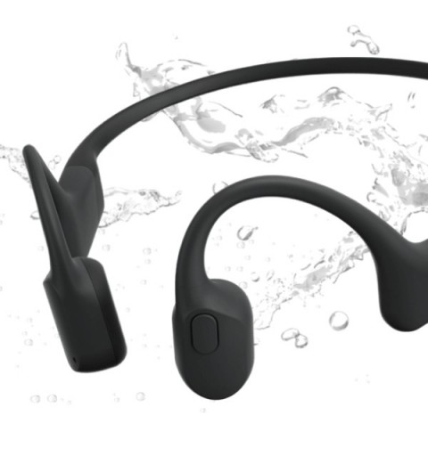 Shokz OpenRun Kopfhörer Kabellos Nackenband Sport Bluetooth Schwarz