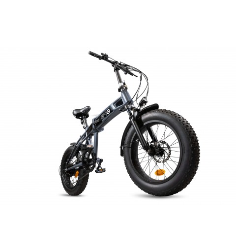 EMG E-Bike Bomber X 20" 12Ah Batteria integrata Foldable Grigio Nero