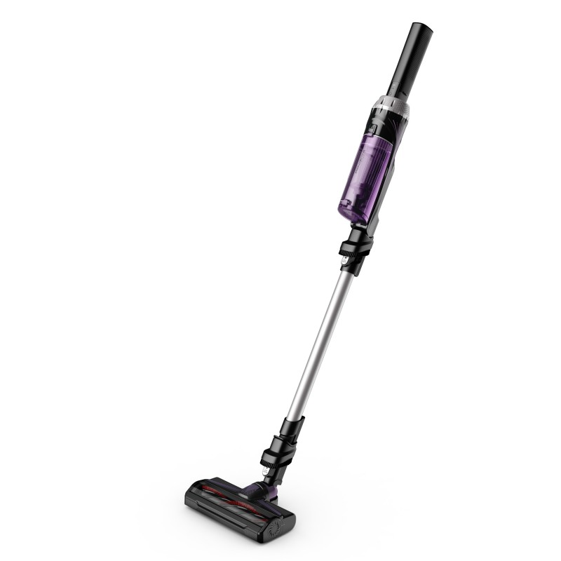 Rowenta X-NANO ESSENTIAL RH1129WO aspirateur de table Violet, Aluminium Sans sac