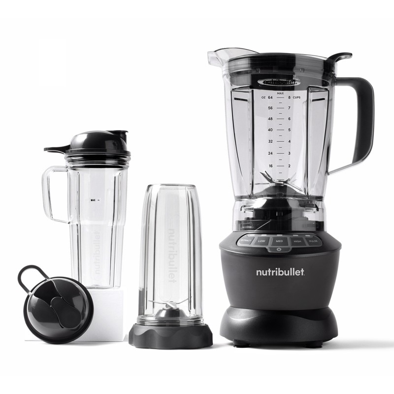 NutriBullet NBF500DG 1,9 L Mélangeur de table 1200 W Argent