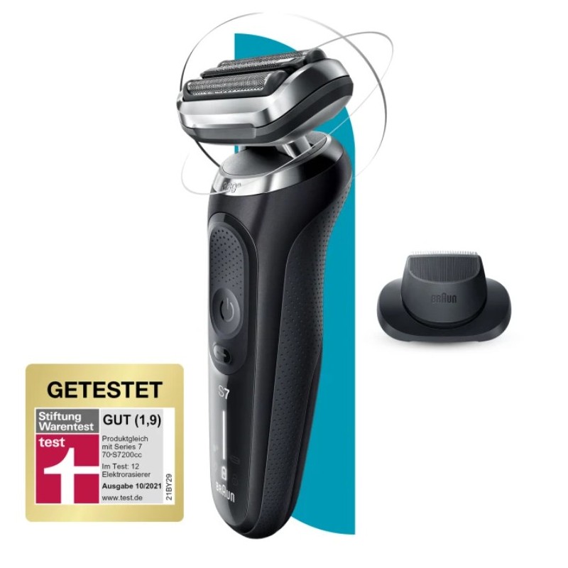 Braun Series 7 71-N1200s Foil shaver Trimmer Stainless steel