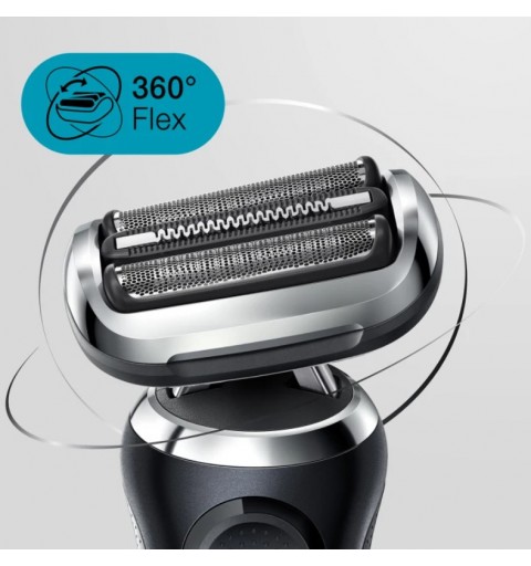 Braun Series 7 71-N1200s Foil shaver Trimmer Stainless steel