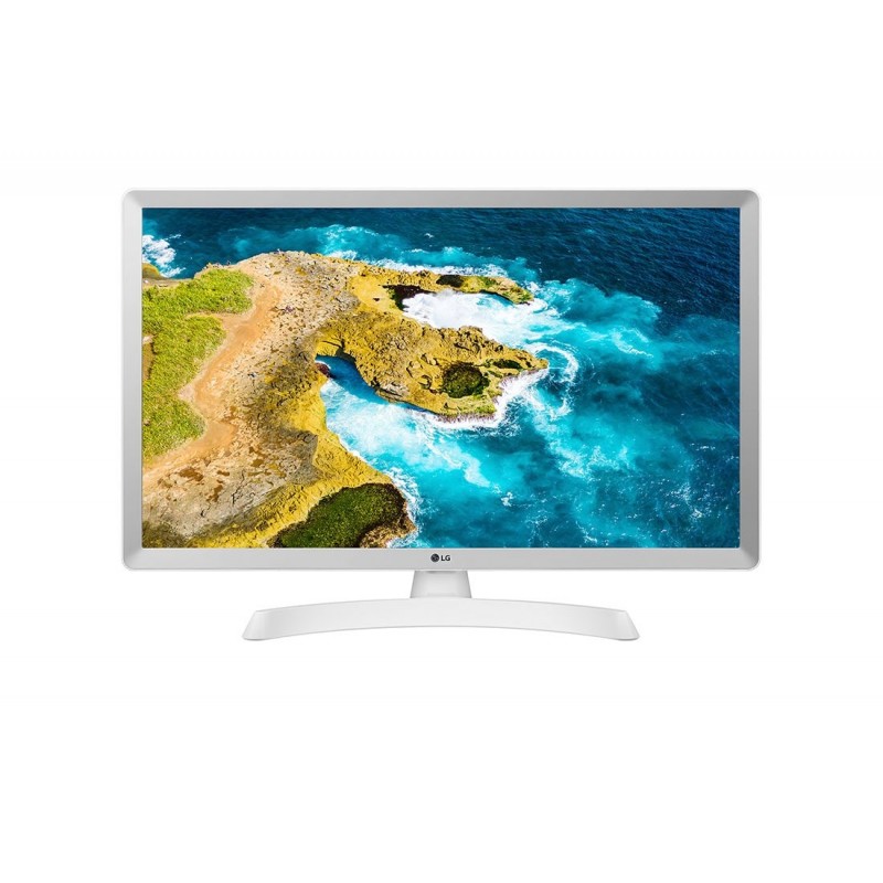 LG 28TQ515S Monitor TV 28" smart webOS 22 Wi-Fi Bianco