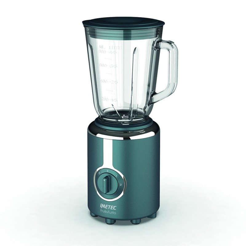 Imetec 7499 blender 0.8 L Tabletop blender 500 W Teal, White