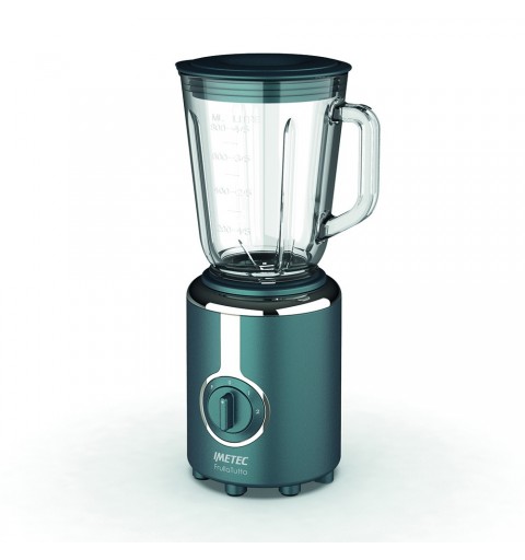 Imetec 7499 licuadora 0,8 L Batidora de vaso 500 W Verde azulado, Blanco