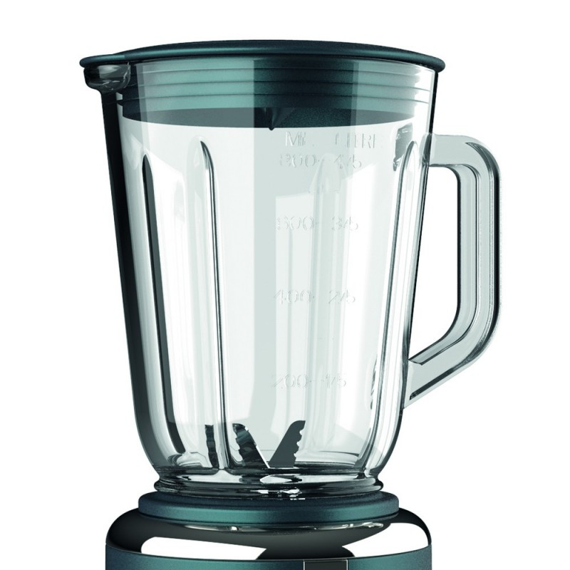 Imetec 7499 blender 0.8 L Tabletop blender 500 W Teal, White