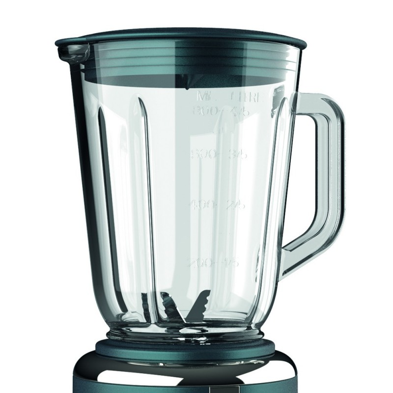 Imetec 7499 licuadora 0,8 L Batidora de vaso 500 W Verde azulado, Blanco