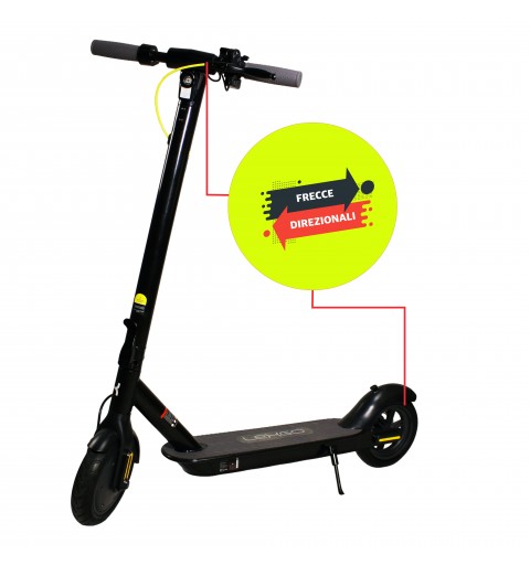 Lexgo Lex R9X Lite 20 km h Nero 6 Ah