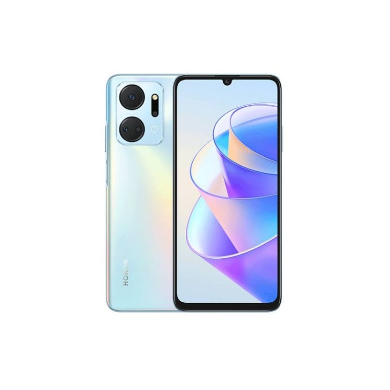 Honor X7a 17,1 cm (6.74") Double SIM Android 12 4G USB Type-C 4 Go 128 Go 6000 mAh Argent