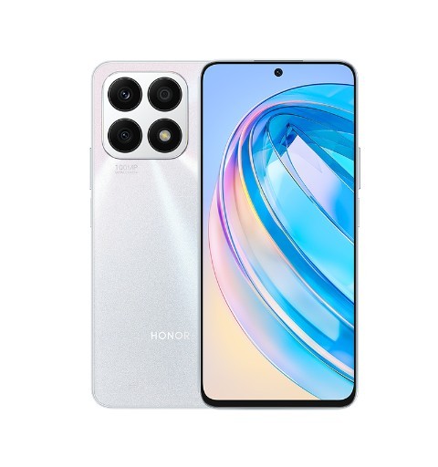 Honor X8a 17 cm (6.7") Double SIM Android 12 4G USB Type-C 6 Go 128 Go 4500 mAh Argent