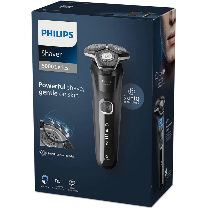 Philips SHAVER Series 5000 S5898 35 Afeitadora eléctrica Seco y Mojado