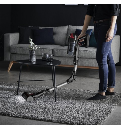 Rowenta X-Force Flex 12.60 RH98A7WO aspirateur de table Rouge, Gris Sans sac