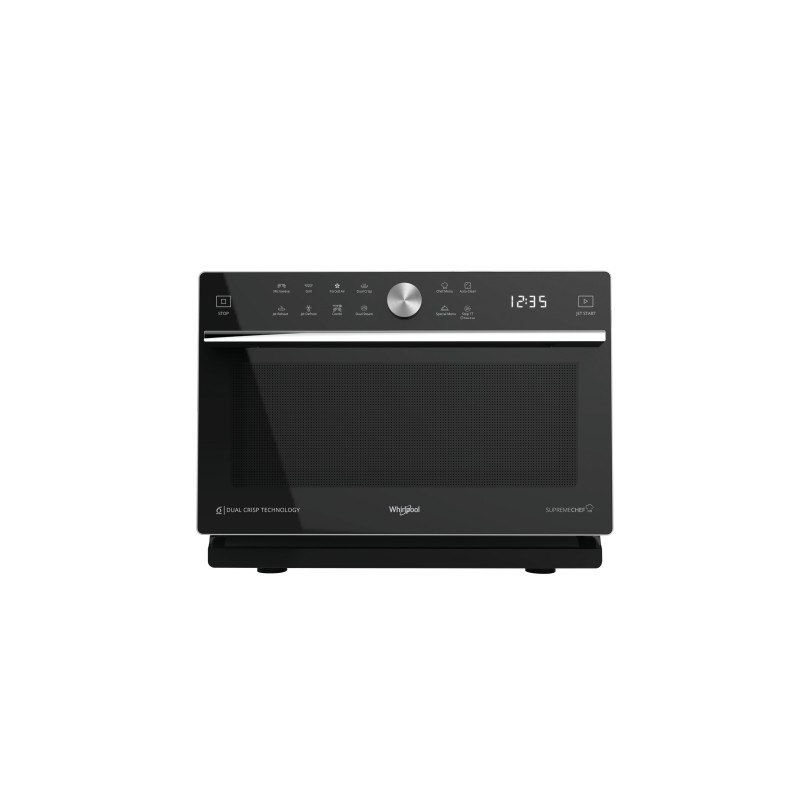 Whirlpool MWSC 933 SB Arbeitsplatte Kombi-Mikrowelle 33 l 900 W Schwarz, Silber