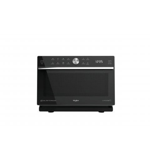 Whirlpool MWSC 933 SB Superficie piana Microonde combinato 33 L 900 W Nero, Argento