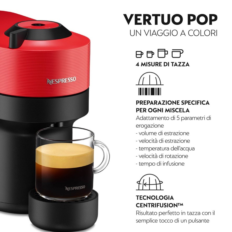Krups Vertuo Pop XN9205 Totalmente automática Macchina per caffè a capsule 0,56 L