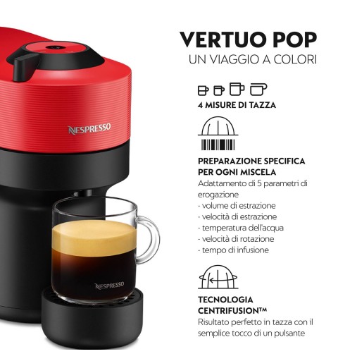 Krups Vertuo Pop XN9205 Totalmente automática Macchina per caffè a capsule 0,56 L