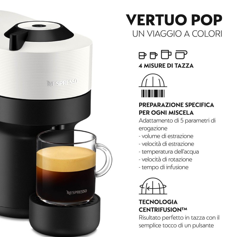 Krups Vertuo Pop XN9201 Entièrement automatique Cafetière à dosette 0,56 L