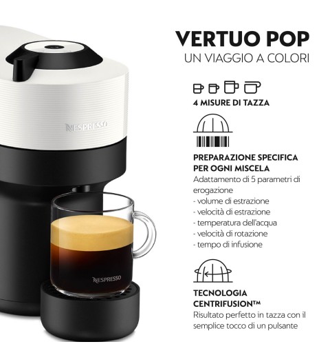 Krups Vertuo Pop XN9201 Vollautomatisch Pad-Kaffeemaschine 0,56 l