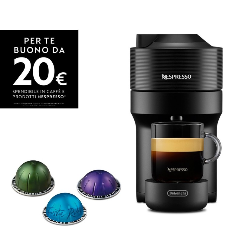 Nespresso Inissia Macchina per caffé espresso, a capsule, 1260 W, 0.7 L,  Rosso (