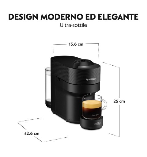 De’Longhi ENV90.B cafetera eléctrica Macchina per caffè a capsule 0,56 L