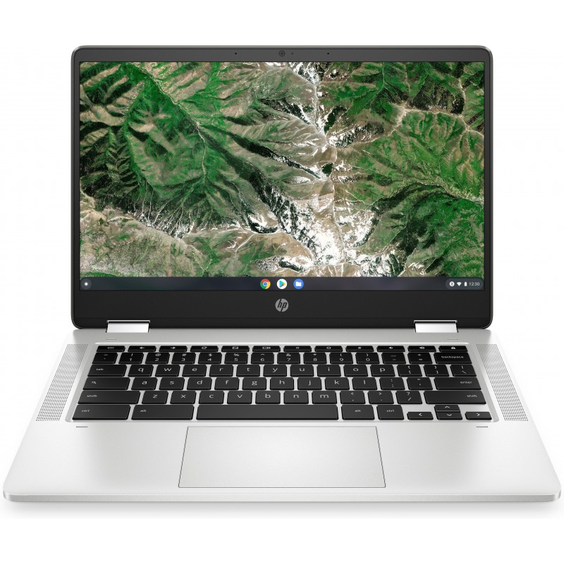 HP Chromebook x360 14a-ca0019nl 35,6 cm (14") Touch screen Full HD Intel® Celeron® N N4120 4 GB LPDDR4-SDRAM 64 GB eMMC Wi-Fi 5