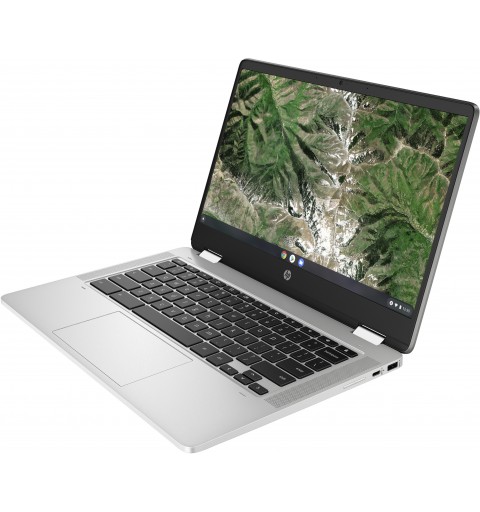 HP Chromebook x360 14a-ca0019nl 35,6 cm (14") Touch screen Full HD Intel® Celeron® N N4120 4 GB LPDDR4-SDRAM 64 GB eMMC Wi-Fi 5