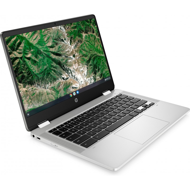 HP Chromebook x360 14a-ca0019nl 35,6 cm (14") Touch screen Full HD Intel® Celeron® N N4120 4 GB LPDDR4-SDRAM 64 GB eMMC Wi-Fi 5