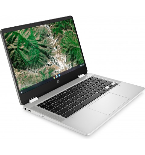 HP Chromebook x360 14a-ca0019nl 35,6 cm (14") Touch screen Full HD Intel® Celeron® N N4120 4 GB LPDDR4-SDRAM 64 GB eMMC Wi-Fi 5