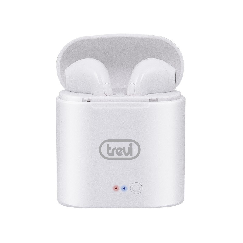Trevi HMP 1221 AIR Headphones True Wireless Stereo (TWS) In-ear Calls Music Bluetooth White