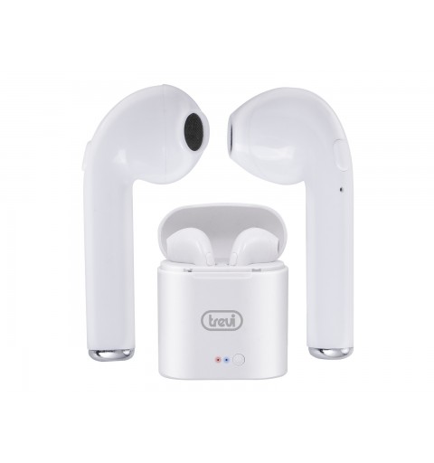 Trevi HMP 1221 AIR Headphones True Wireless Stereo (TWS) In-ear Calls Music Bluetooth White