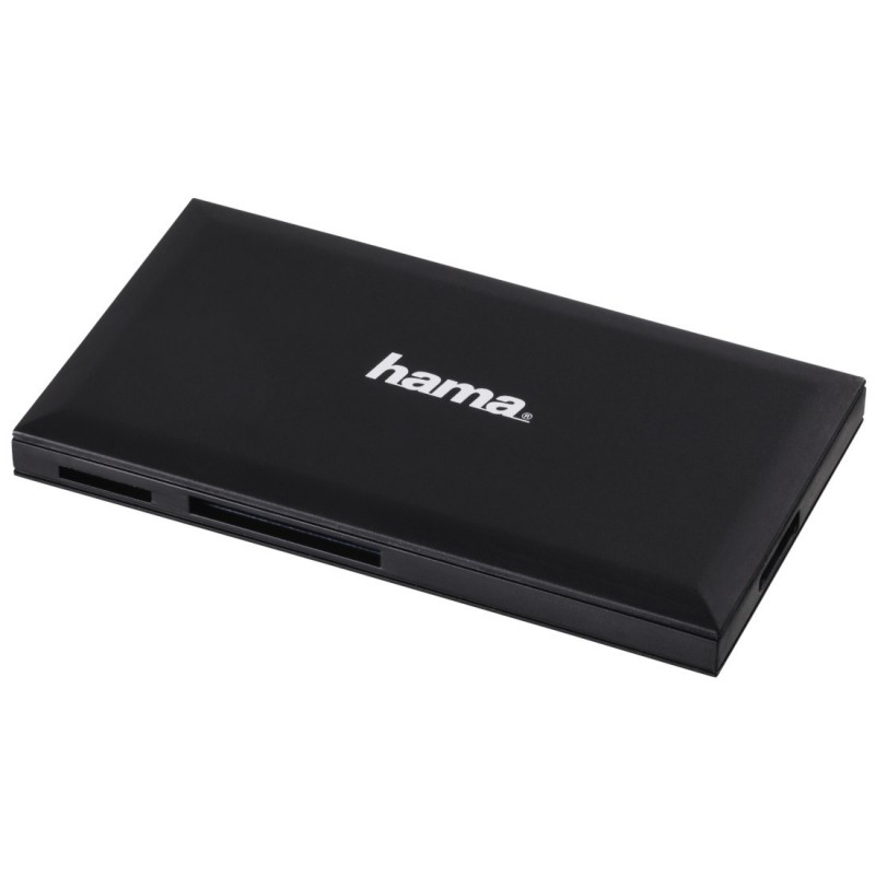 Hama 00181018 lecteur de carte mémoire USB 3.2 Gen 1 (3.1 Gen 1) Noir