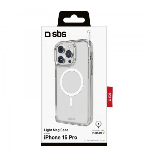 SBS TELIGMAGIP1561PT custodia per cellulare 15,5 cm (6.1") Cover Trasparente