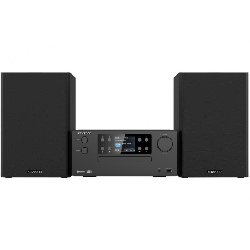 Kenwood Electronics M-925DAB-B sistema de audio para el hogar Microcadena de música para uso doméstico 50 W Negro