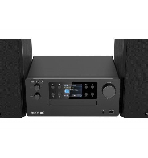 Kenwood Electronics M-925DAB-B Home-Stereoanlage Heim-Audio-Mikrosystem 50 W Schwarz