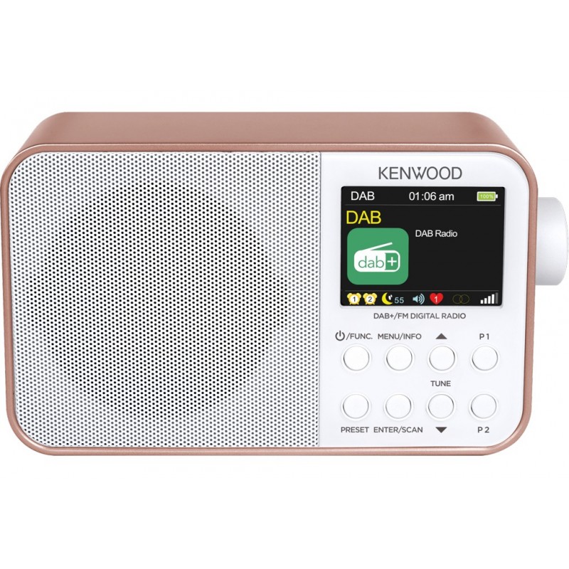 Kenwood CR-M30DAB-R radio Portátil Digital Oro rosa