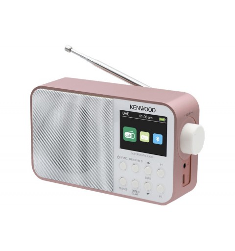 Kenwood CR-M30DAB-R Radio portable Numérique Or rose