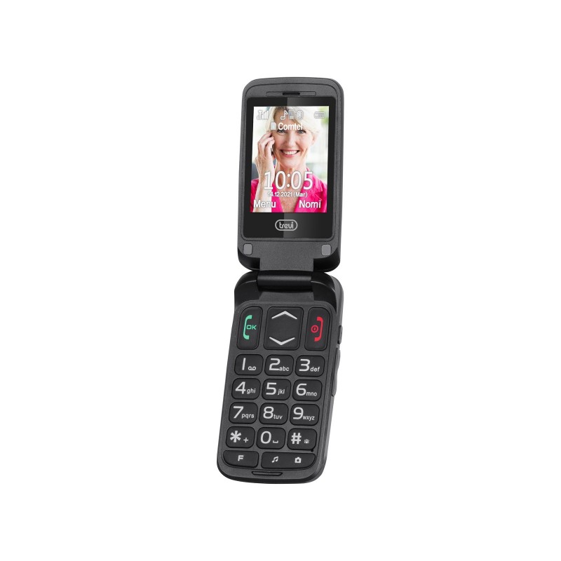 Trevi FLEX 50 C 66 g Black Senior phone