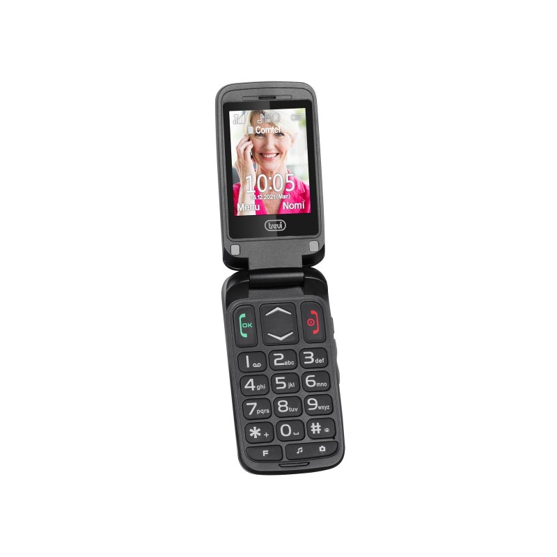 Trevi FLEX 50 C 66 g Black Senior phone