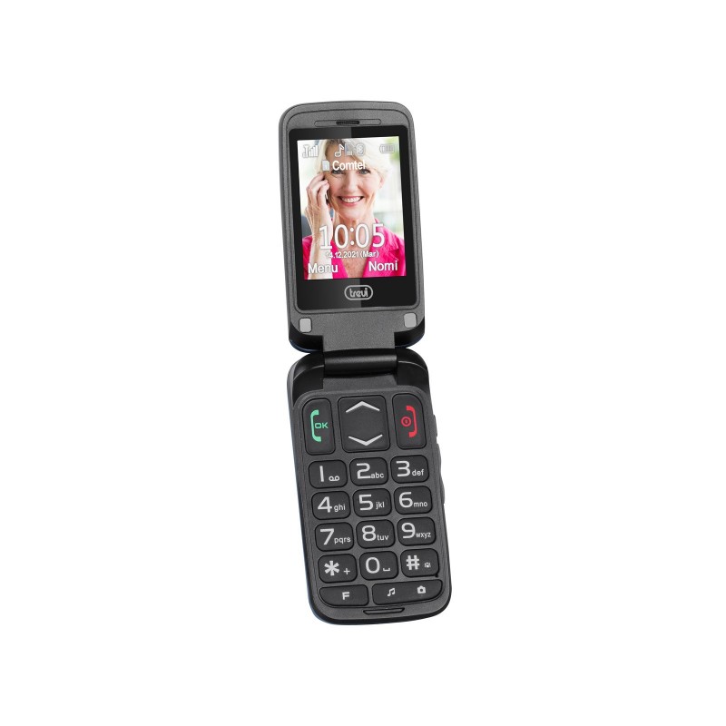 Trevi FLEX 50 C 66 g Negro, Azul Teléfono para personas mayores