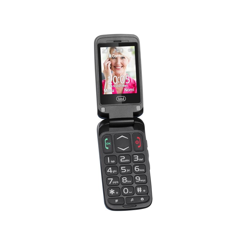 Trevi FLEX 50 C 66 g Noir, Bleu Téléphone pour seniors