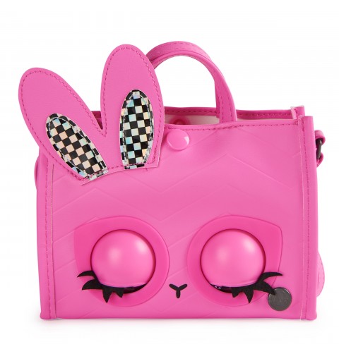 Purse Pets - BOLSO NIÑA MASCOTA INTERACTIVA - HOLLY HOPS BUNNY - Bolso Interactivo Niña Cachorro con más de 30 Sonidos y